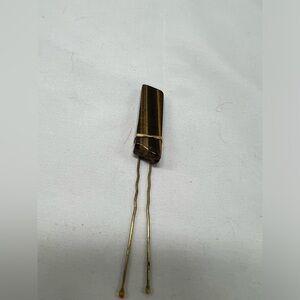 Tiger eye hair pin